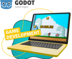 Godot.  Основа создания легендарных игр - КИБЕРшкола программирования для детей, компьютерные курсы для школьников, начинающих и подростков - KIBERone г. Северное Бутово
