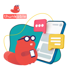 Разработка мобильных приложений в Thunkable. Начало - КИБЕРшкола программирования для детей, компьютерные курсы для школьников, начинающих и подростков - KIBERone г. Северное Бутово