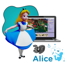 Alice 3d - КИБЕРшкола программирования для детей, компьютерные курсы для школьников, начинающих и подростков - KIBERone г. Северное Бутово