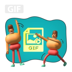 Gif-анимация - КИБЕРшкола программирования для детей, компьютерные курсы для школьников, начинающих и подростков - KIBERone г. Северное Бутово