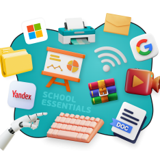 Цифровая база для школьника - КИБЕРшкола программирования для детей, компьютерные курсы для школьников, начинающих и подростков - KIBERone г. Северное Бутово