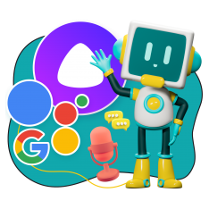 Голосовой помощник Алиса - КИБЕРшкола программирования для детей, компьютерные курсы для школьников, начинающих и подростков - KIBERone г. Северное Бутово