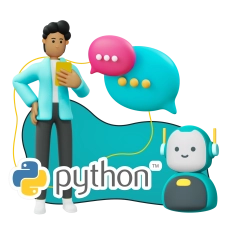 Умный чат-бот на Python на Telegram - КИБЕРшкола программирования для детей, компьютерные курсы для школьников, начинающих и подростков - KIBERone г. Северное Бутово