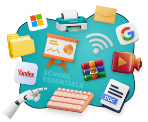 Цифровая база для школьника - КИБЕРшкола программирования для детей, компьютерные курсы для школьников, начинающих и подростков - KIBERone г. Северное Бутово