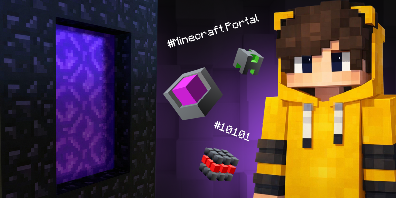 Архитекторы Реальности. Программируем Портал в Minecraft - КИБЕРшкола программирования для детей, компьютерные курсы для школьников, начинающих и подростков - KIBERone г. Северное Бутово